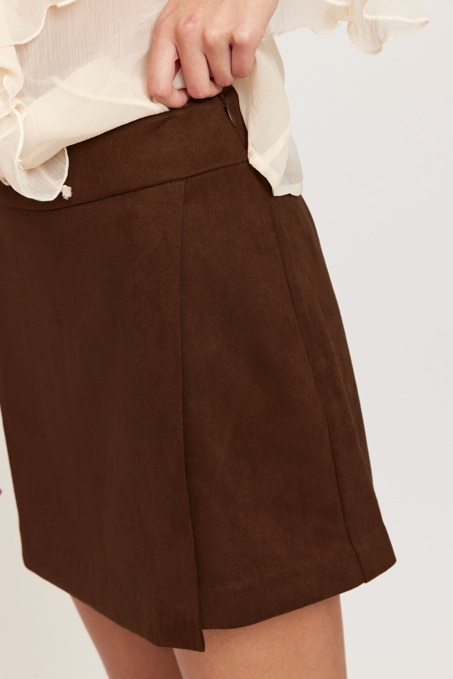 YLVA SUEDE SKIRT RUT&CIRCLE