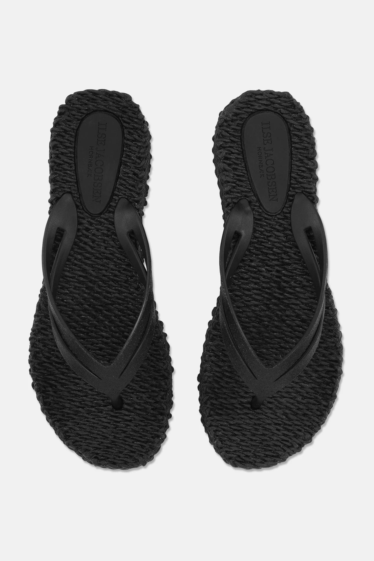 FLIP FLOP HÖG SULA GLITTER SVART ILSE JACOBSEN