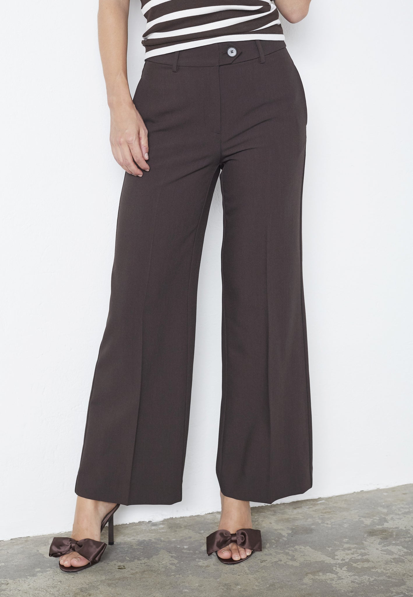 VOLA WIDE PANTS BRUN CO COUTURE