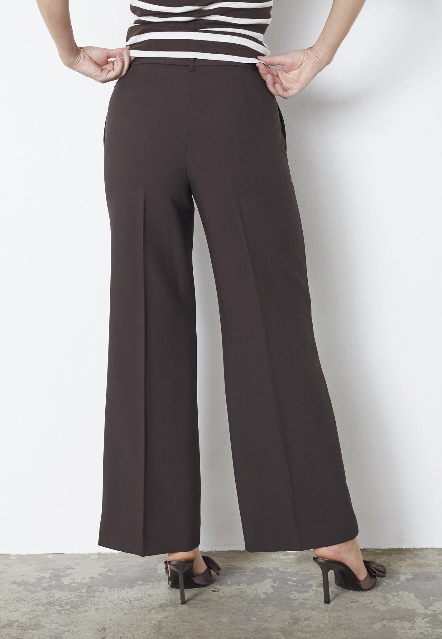 VOLA WIDE PANTS BRUN CO COUTURE