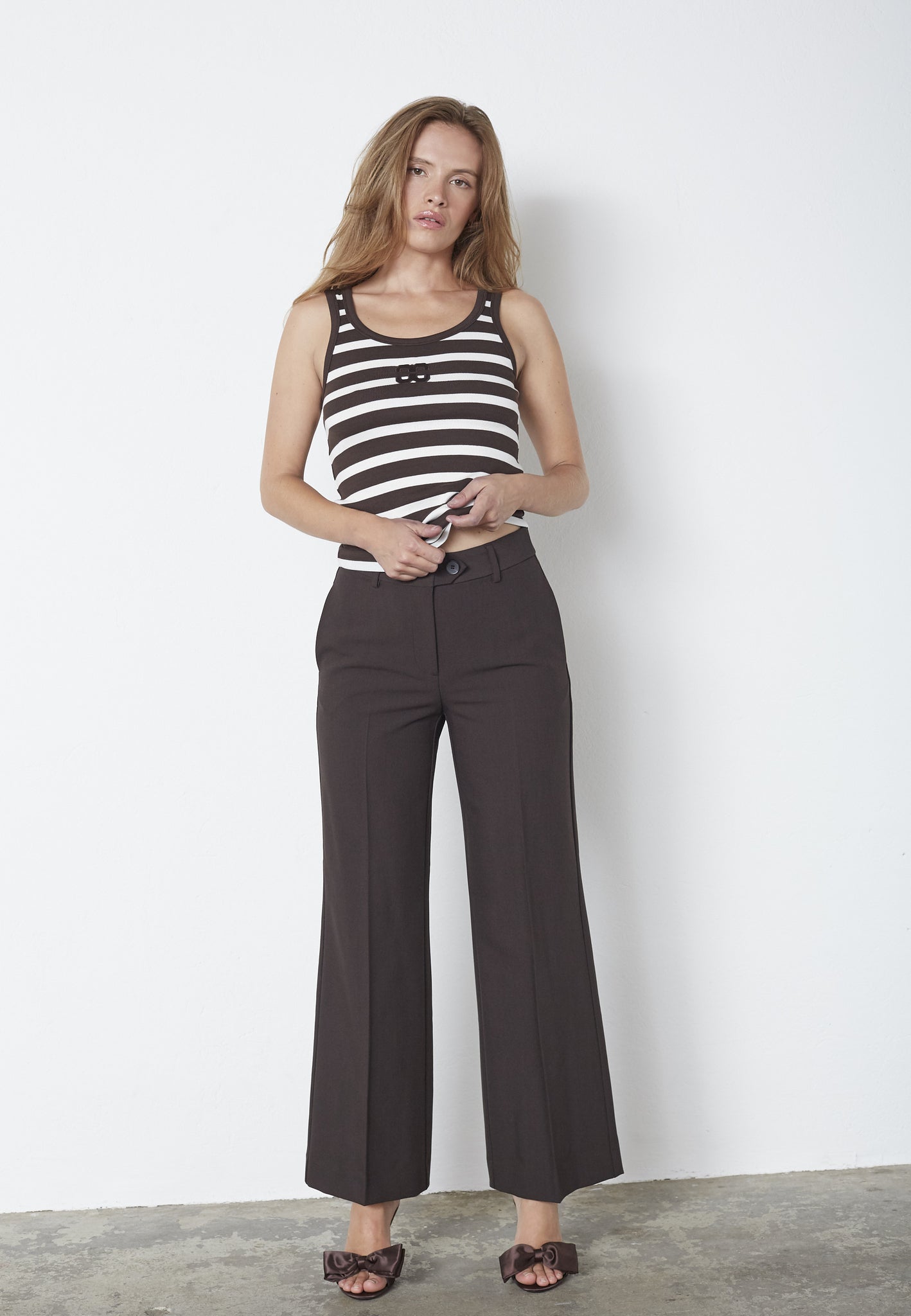 VOLA WIDE PANTS BRUN CO COUTURE
