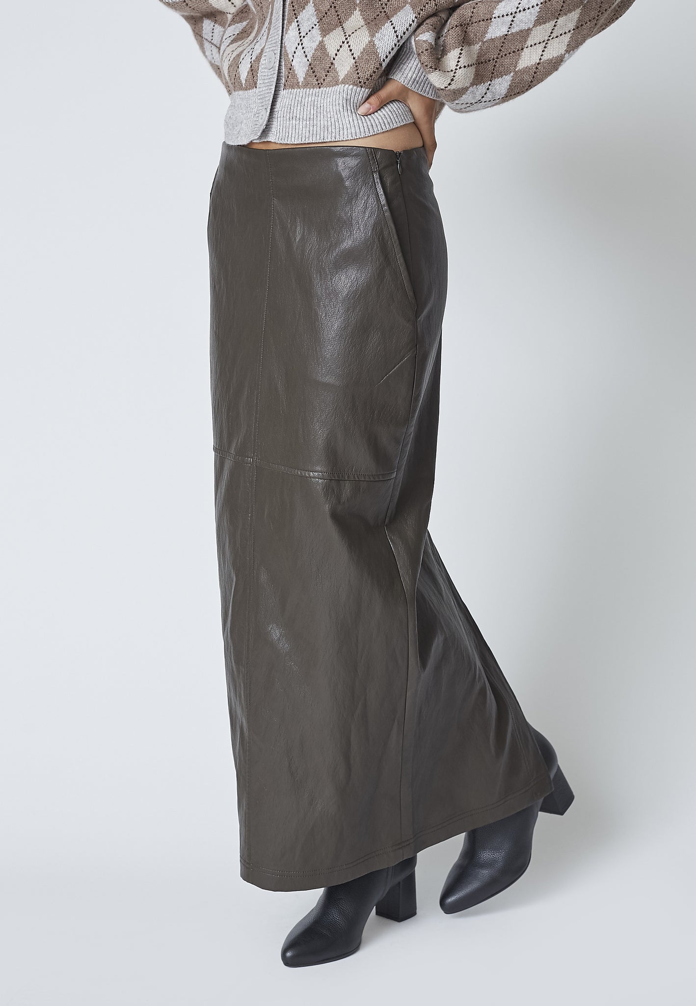 GITT SKIRT BROWN