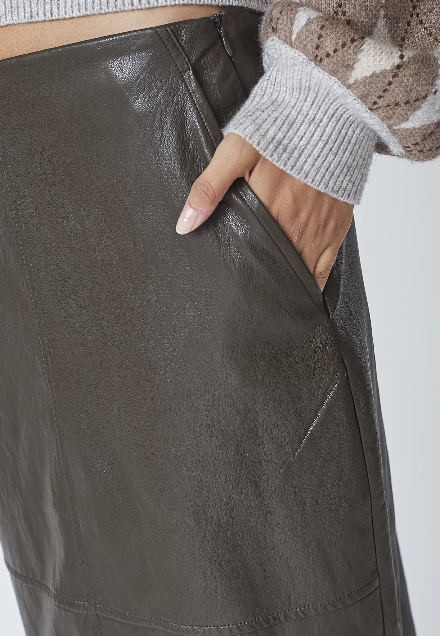 GITT SKIRT BROWN