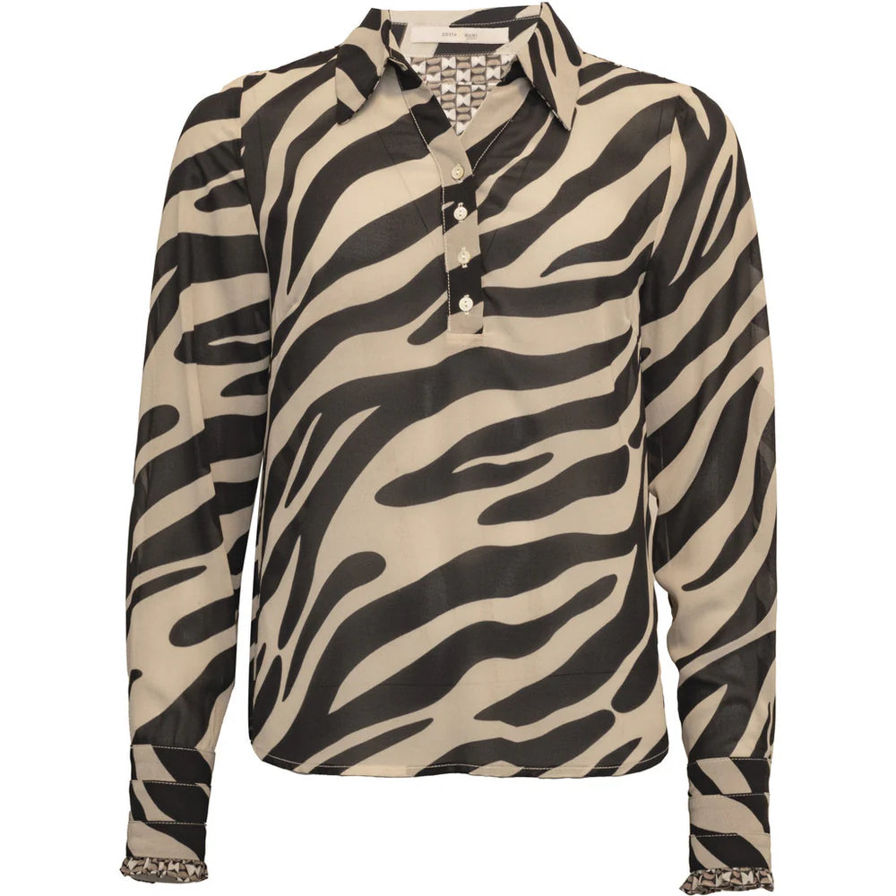 PORTMANN SHIRT - ANIMAL PRINT COSTA MANI