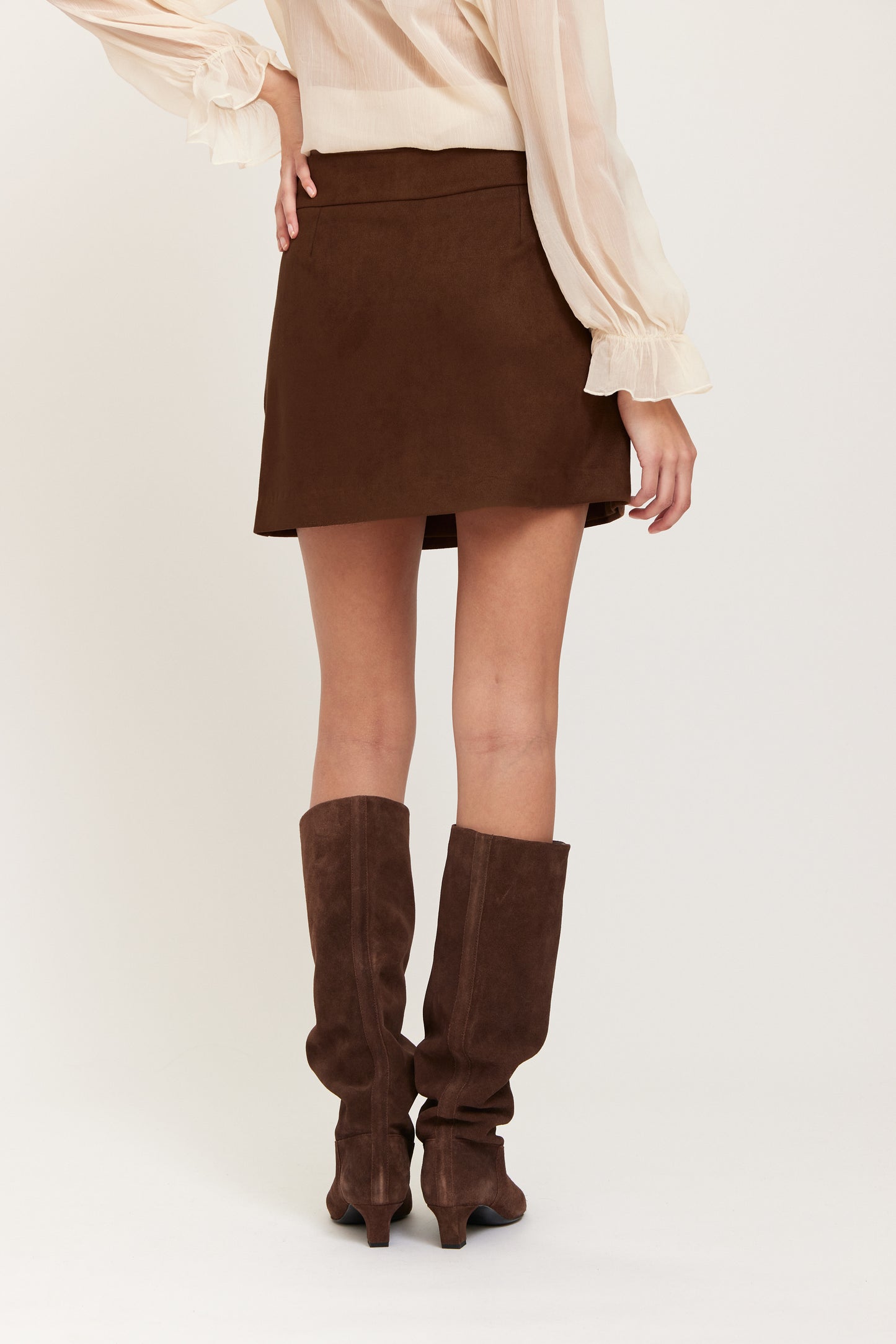 YLVA SUEDE SKIRT RUT&CIRCLE