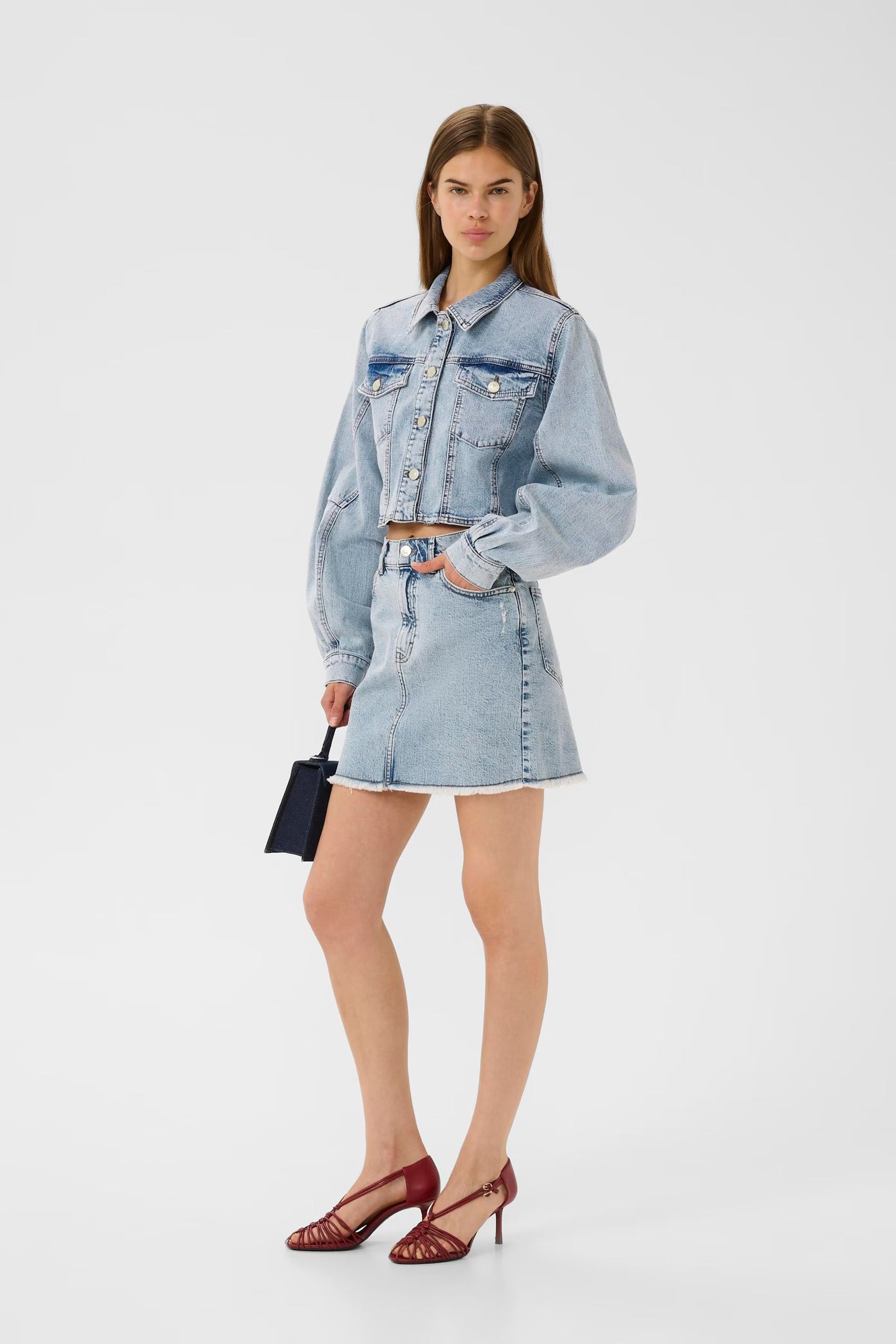 DEA JEANSJACKA KORT