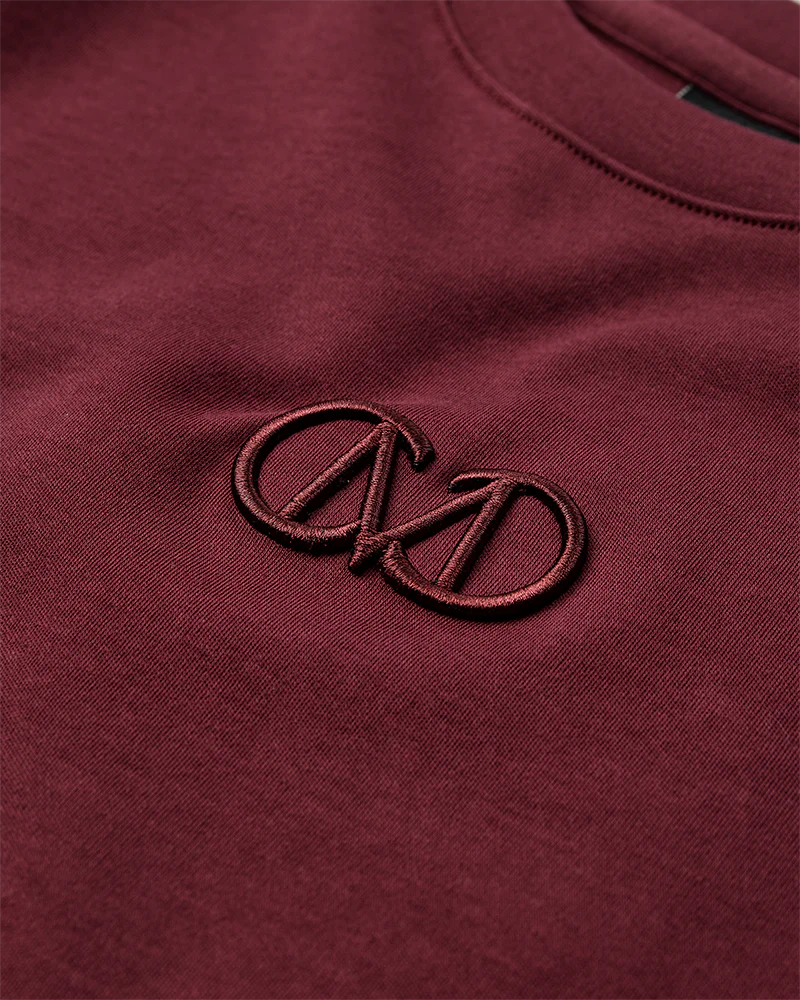 COPENHAGEN MUSE T-SHIRT VINRÖD