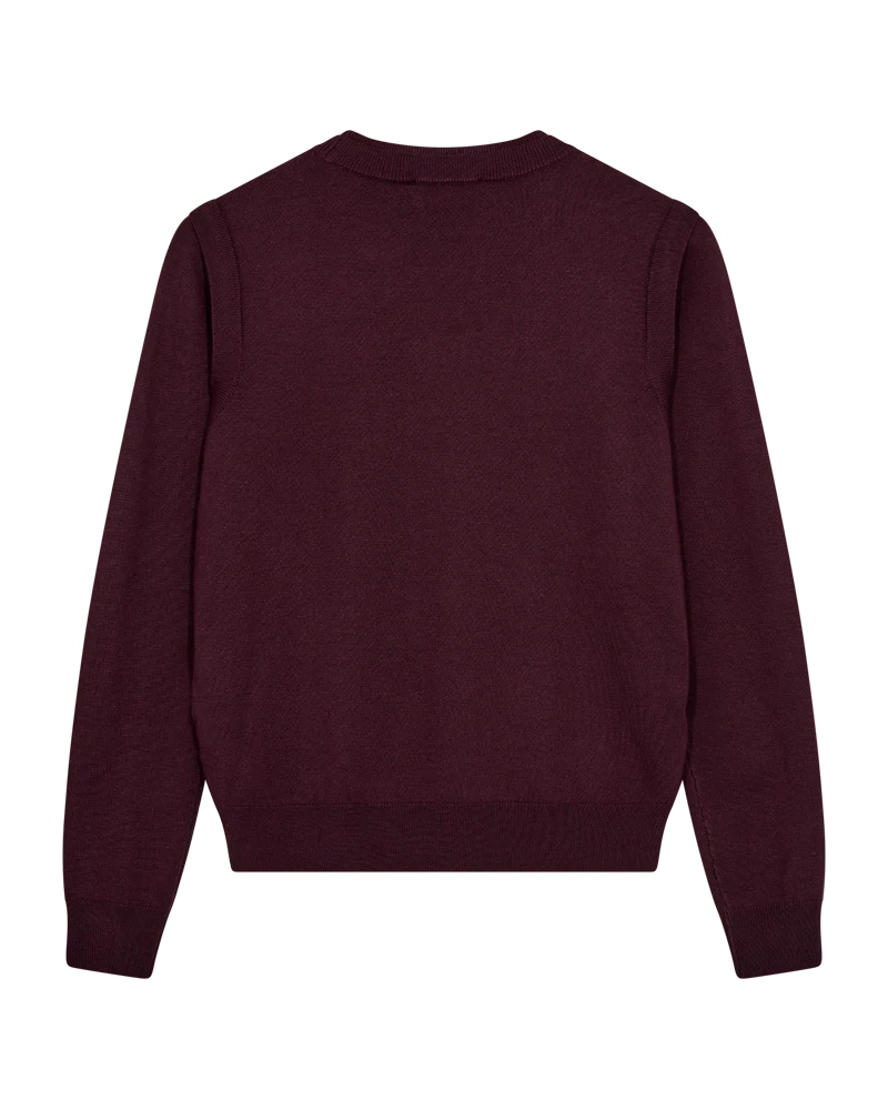 COPENHAGEN MUSE PULLOVER VINRÖD