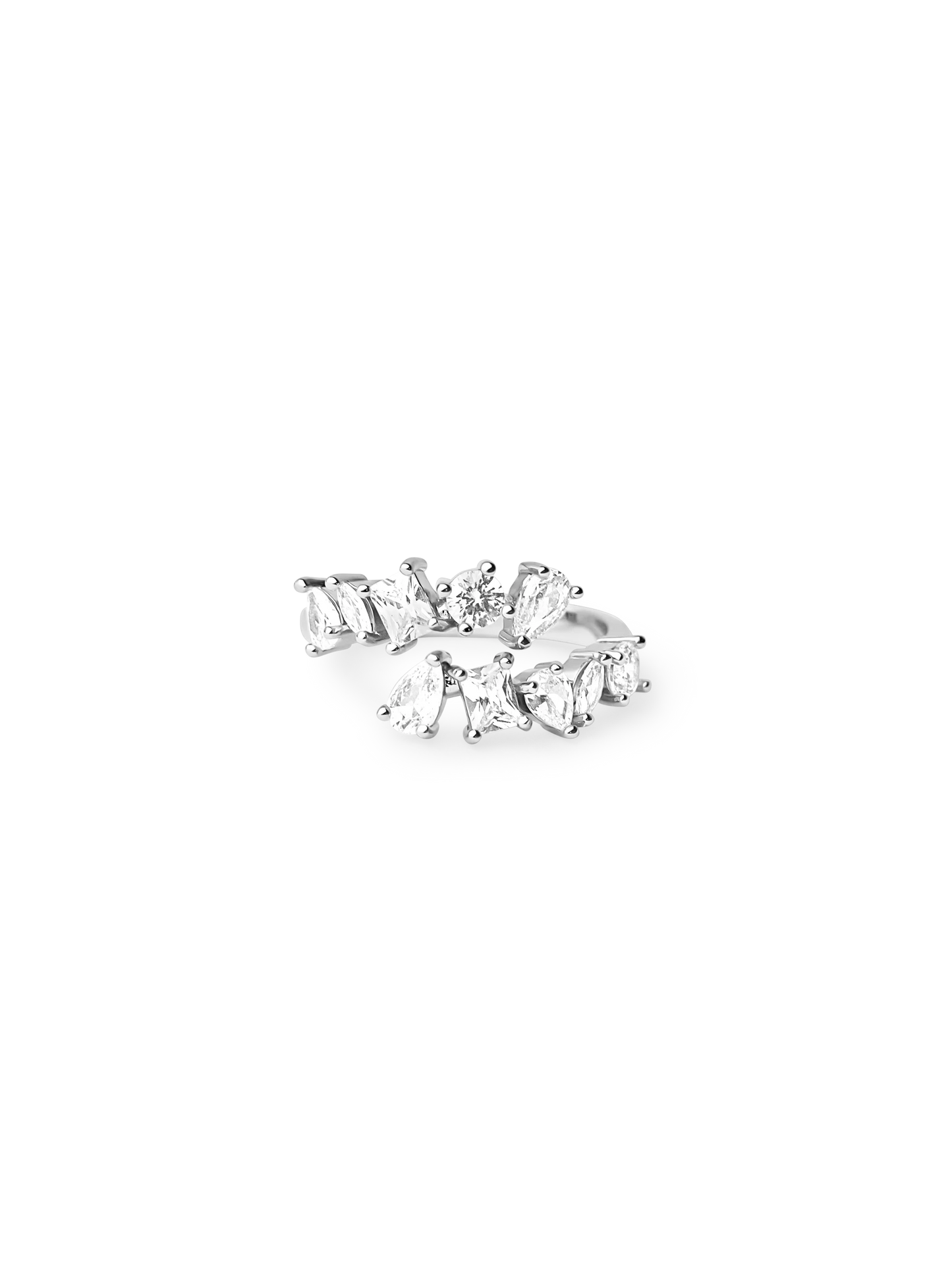 ADJUSTABLE LITHE RING SILVER
