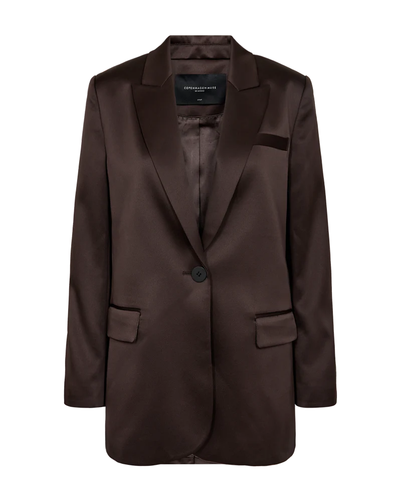 SHINE BLAZER IN BROWN COPENHAGEN MUSE
