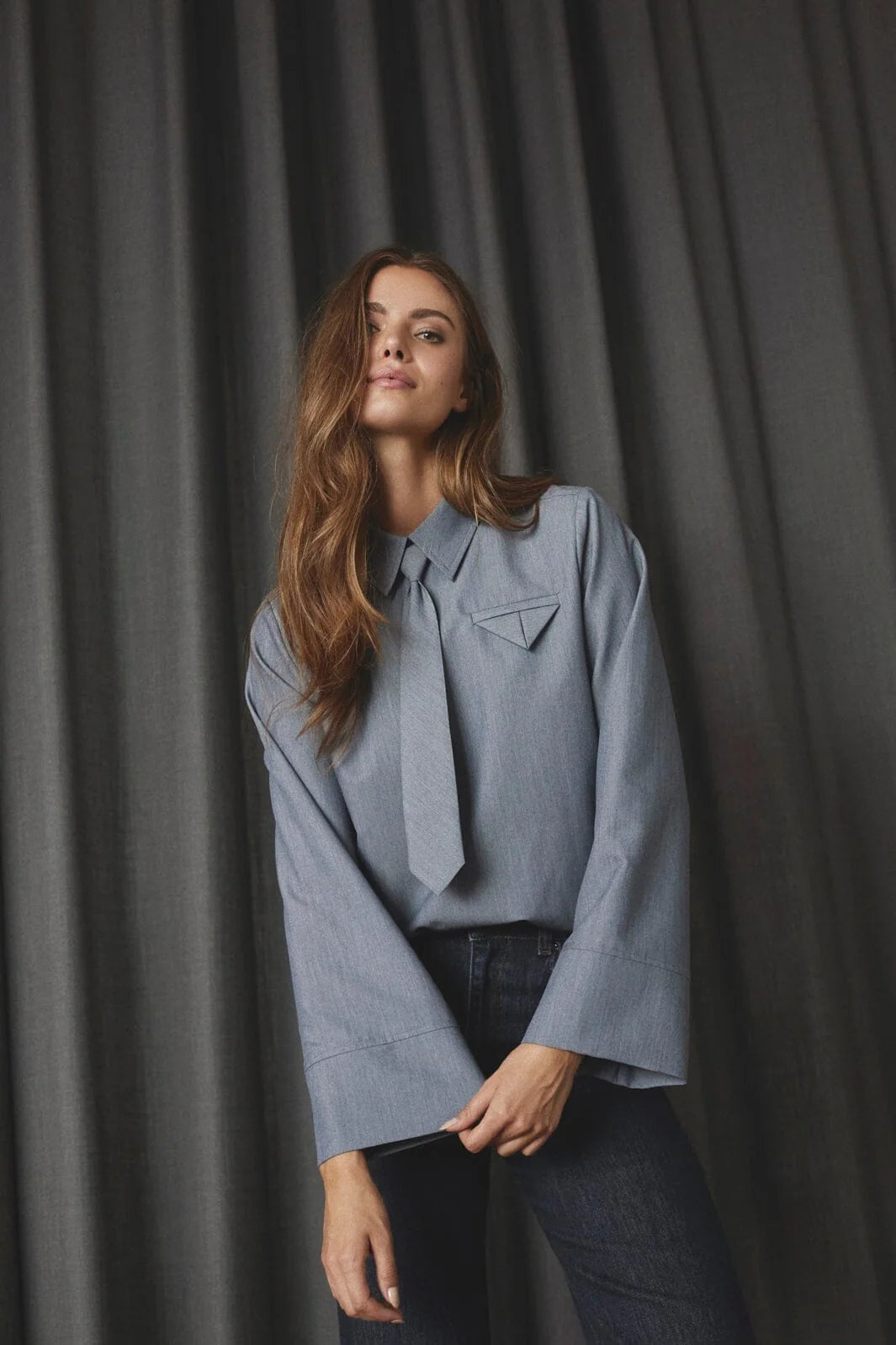 TENGA TIE BLOUSE CO COUTURE