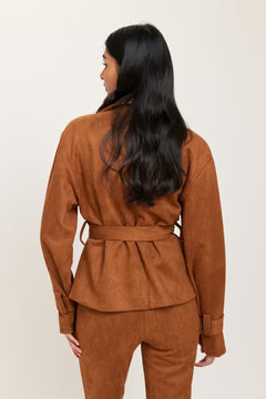MELISSA SUEDE PANT