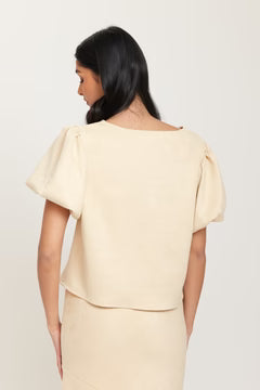 BEATA SUEDE BLOUSE