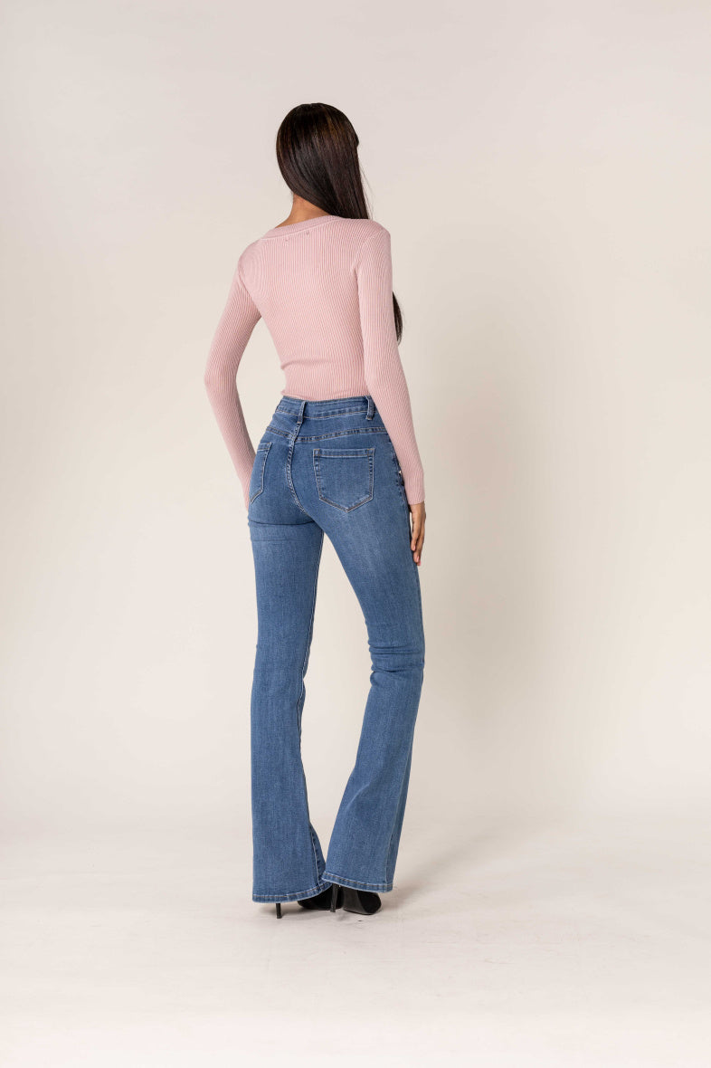 FILIPPA TALL FLARE JEANS