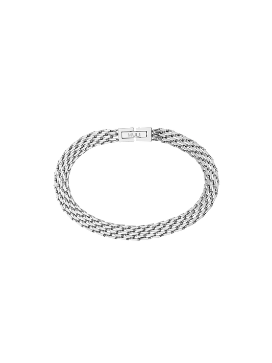 MESH LINK BRACELET SILVER