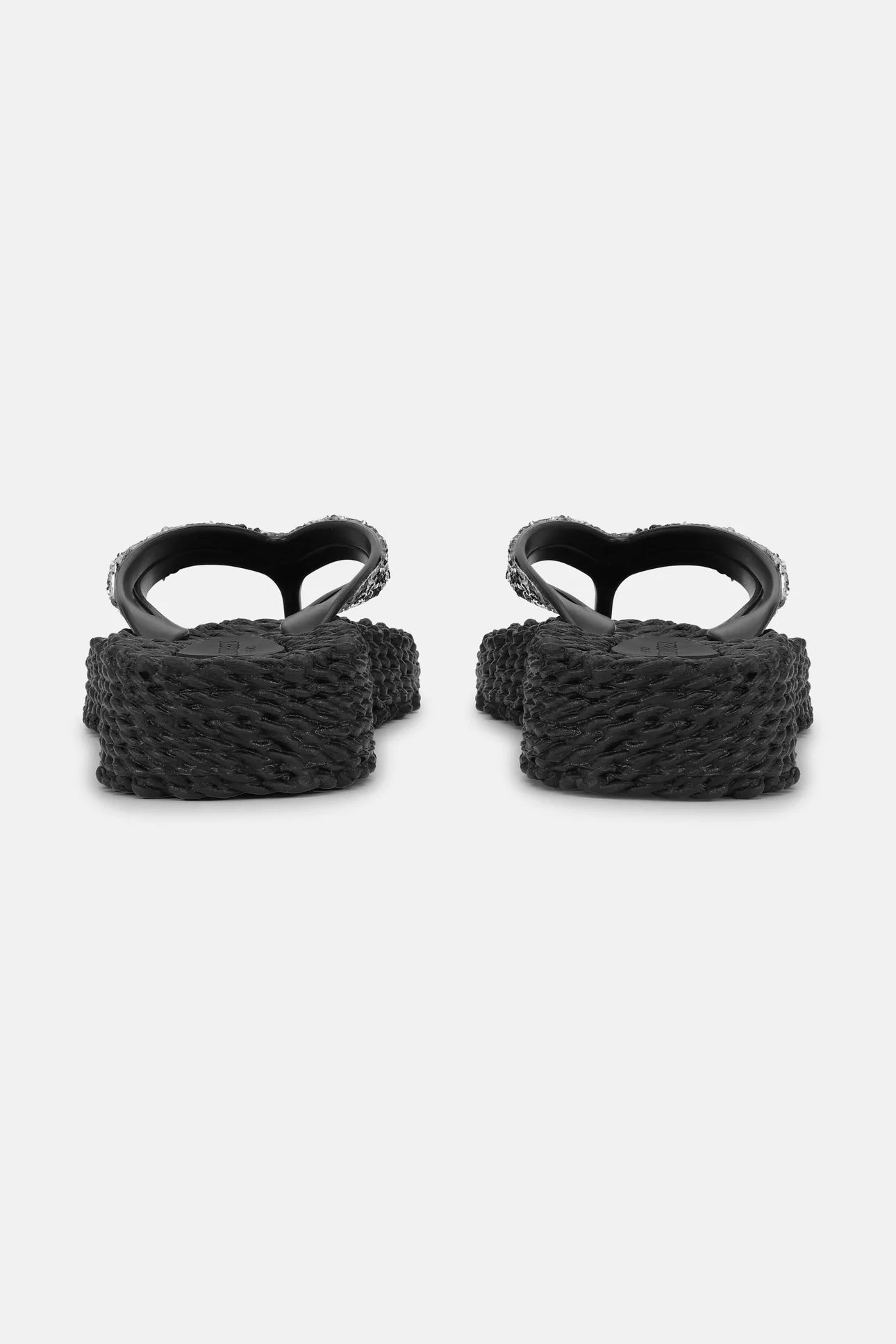 FLIP FLOP STENAR HÖG SULA SVART ILSE JACOBSEN