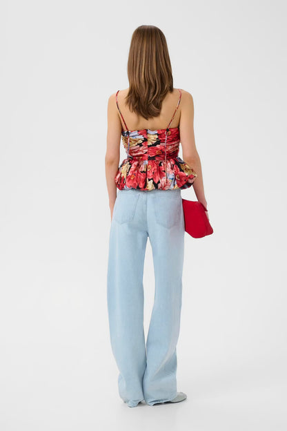 SIGRIDA SILK TOP GESTUZ