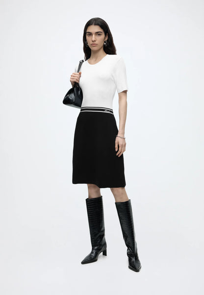 LOGO KNIT KLÄNNING KARL LAGERFELD