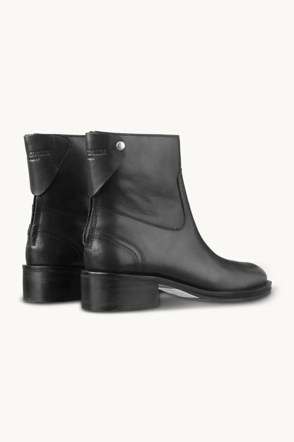 LÄDERBOOTS SVARTA ILSE JACOBSEN