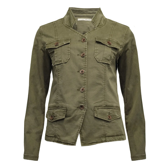 COSS SOLID JACKET - ARMY COSTA MANI