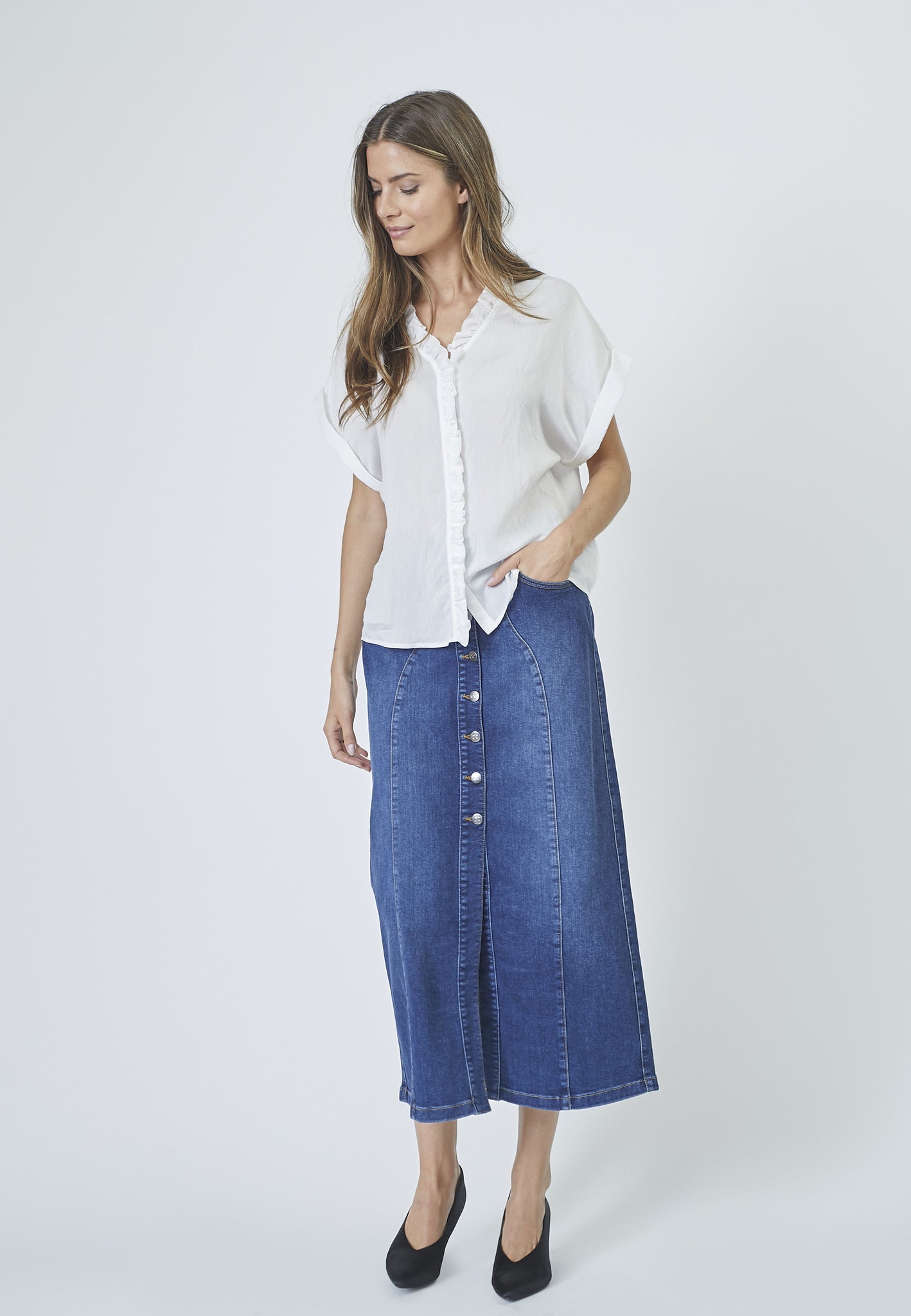 TYLER DENIM SKIRT