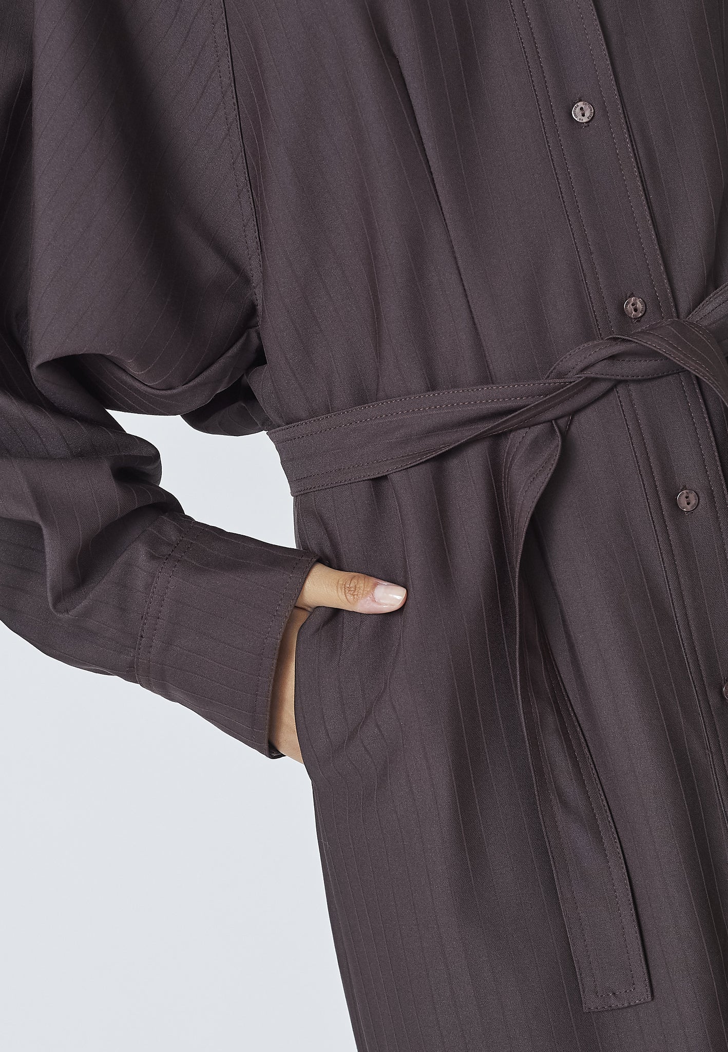 ZELLA DRESS BROWN