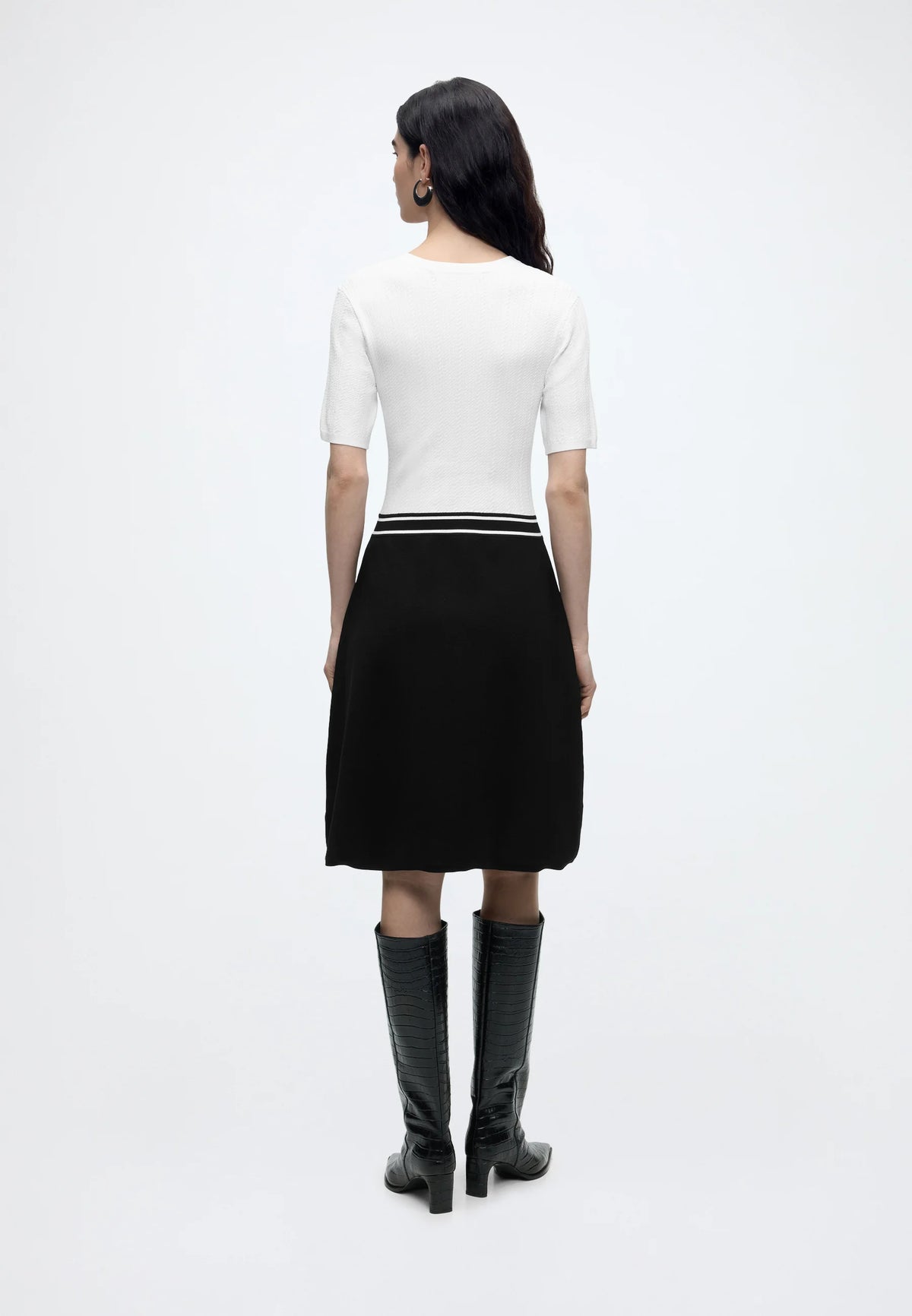 LOGO KNIT KLÄNNING KARL LAGERFELD