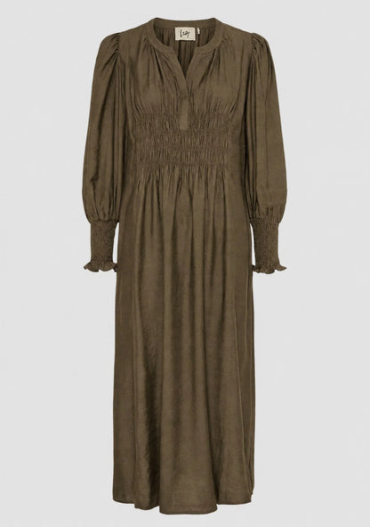 ANE V-NECK KLÄNNING ISAY