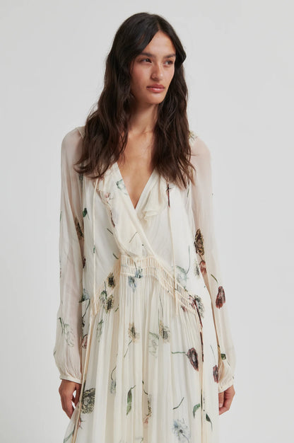 FLORALA MAXI DRESS SECOND FEMALE
