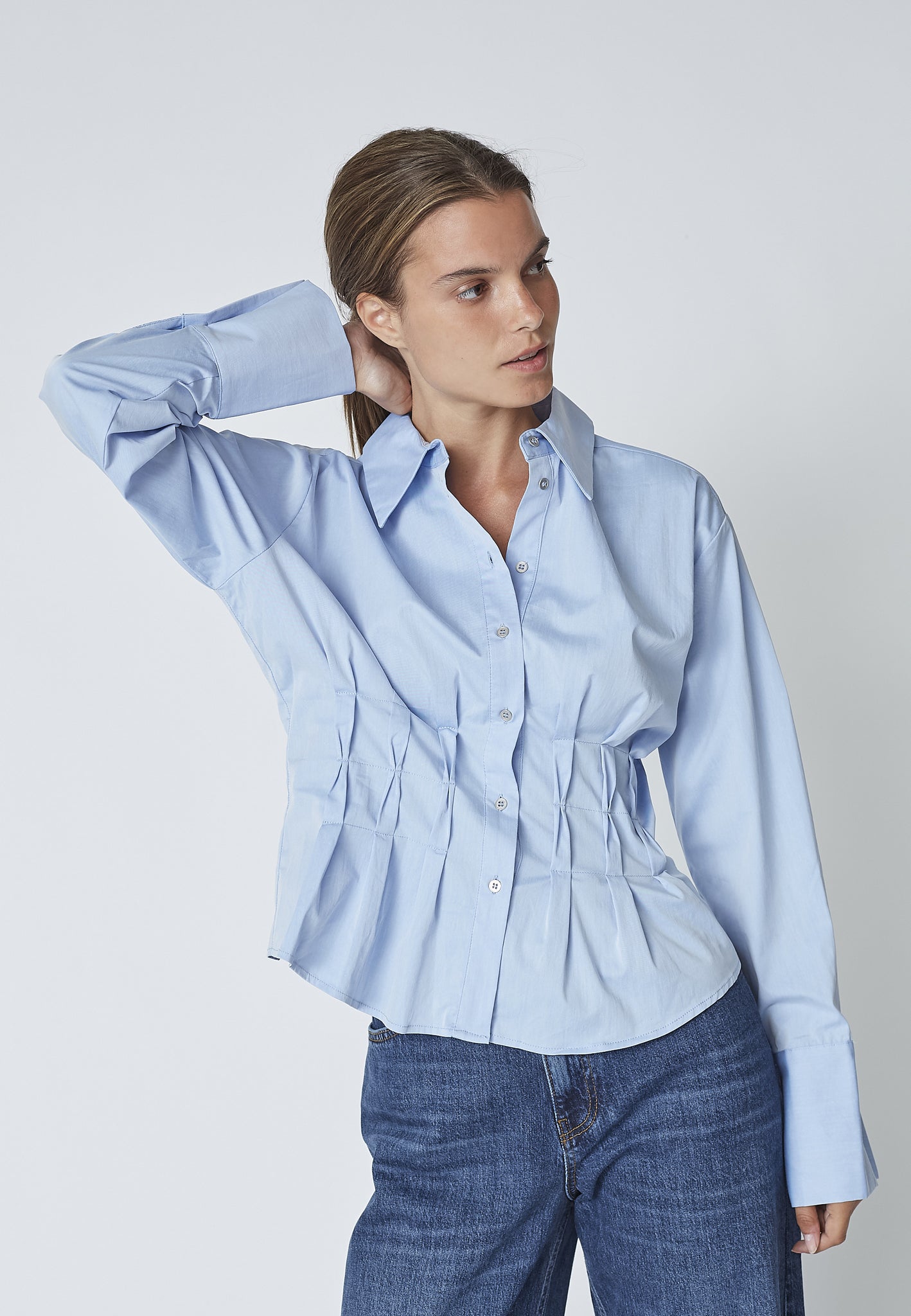 POPPY SHIRT BLUE
