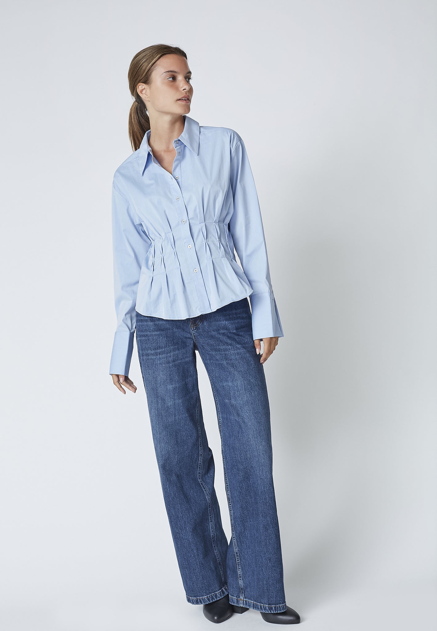 POPPY SHIRT BLUE