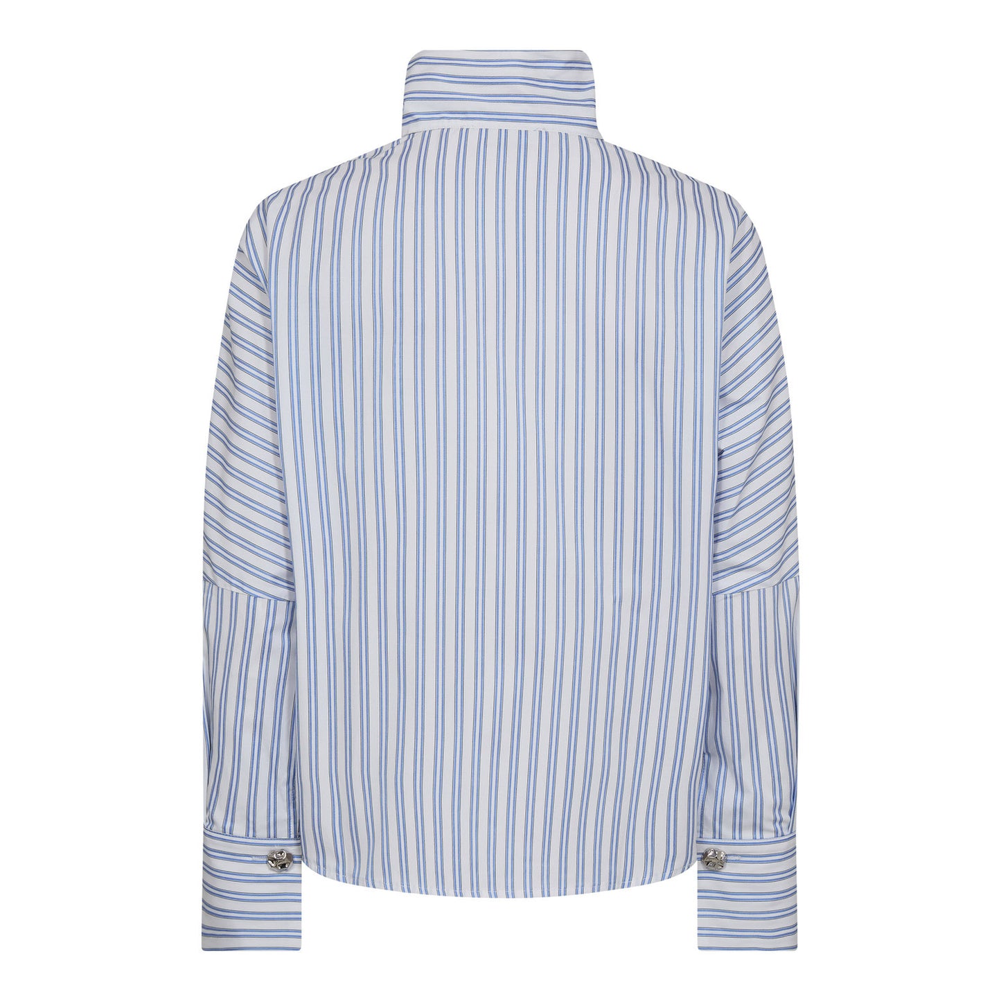 DEVIN ASYM BUTTON BLOUSE