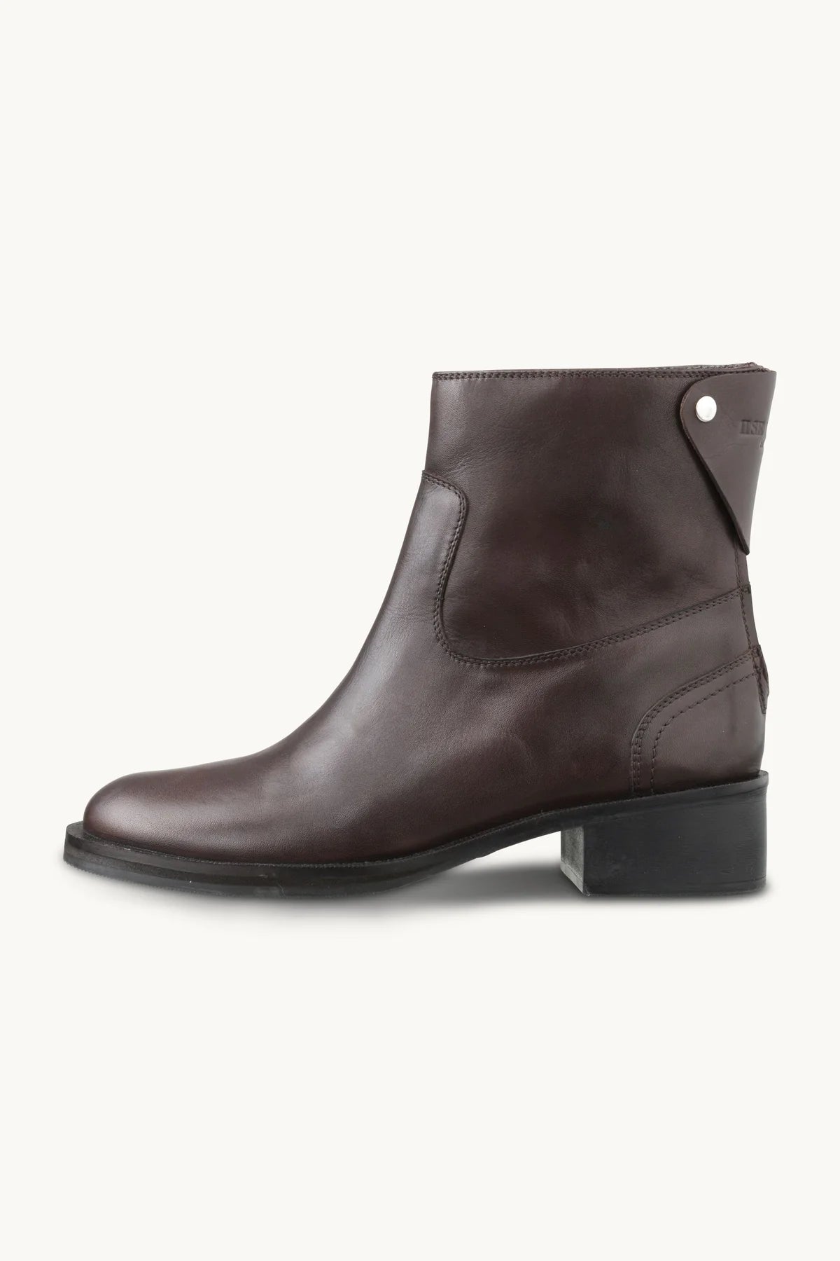 LÄDERBOOTS BRUN/SVARTA ILSE JACOBSEN