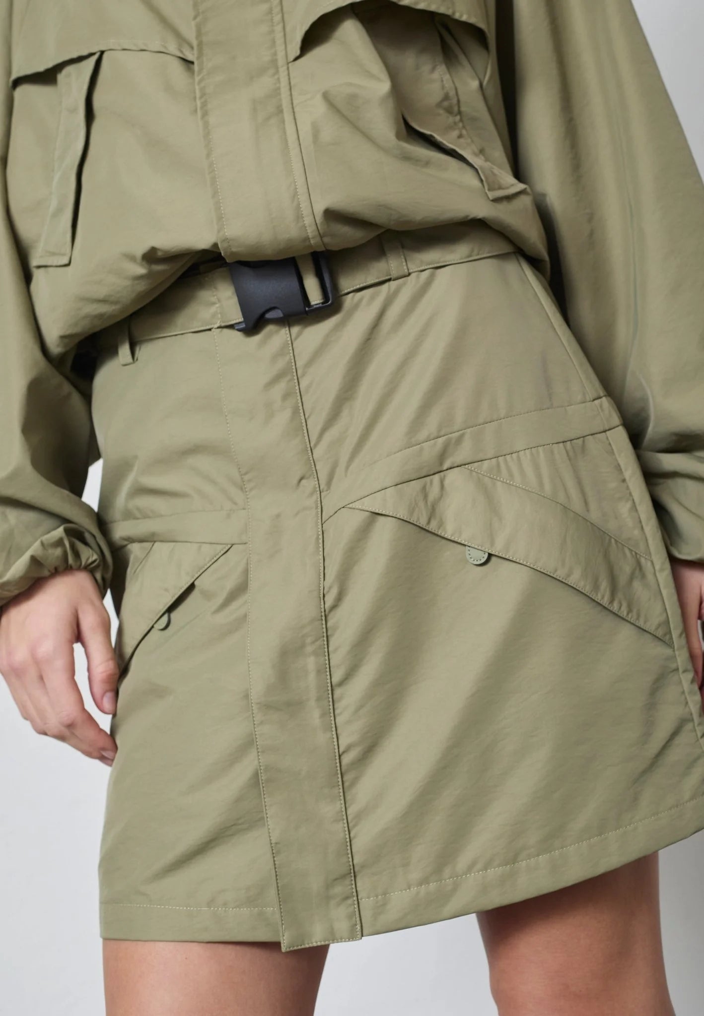 ALORA KJOL ARMY CO COUTURE