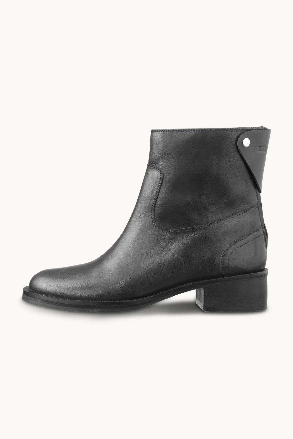 LÄDERBOOTS SVARTA ILSE JACOBSEN