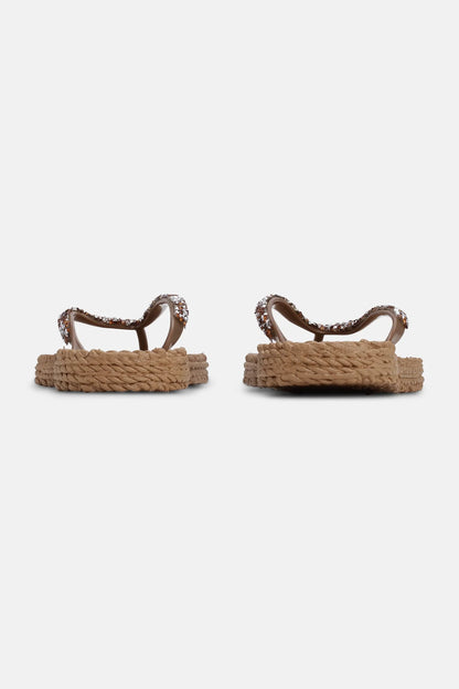 FLIP FLOP STENAR MOCCA ILSE JACOBSEN