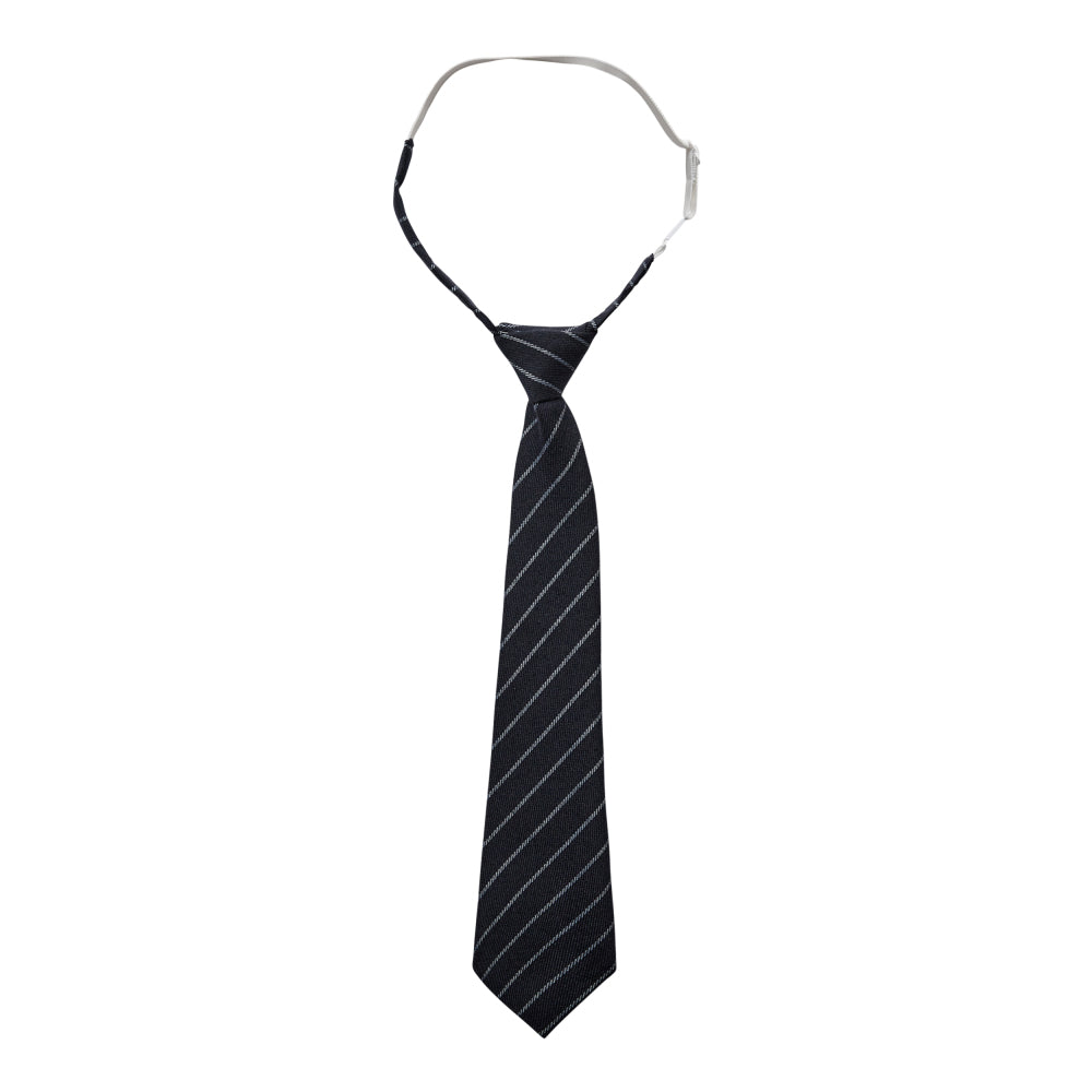 NILA STRIPE TIE BLÅ/VIT