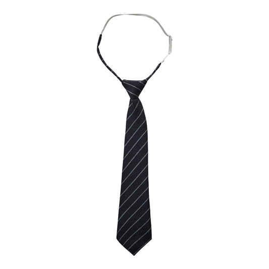 NILA STRIPE TIE BLÅ/VIT
