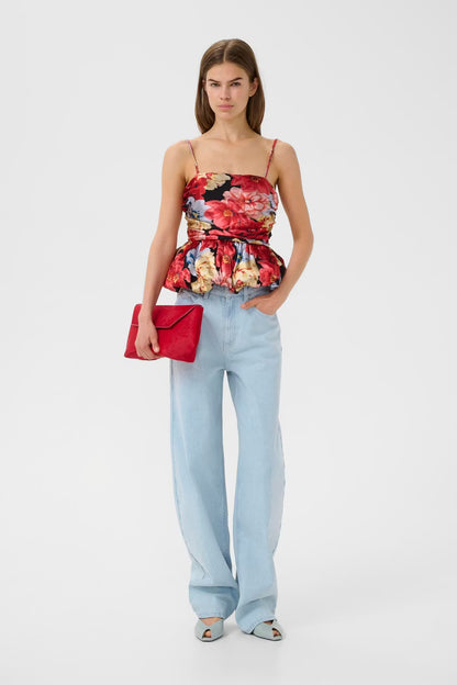 SIGRIDA SILK TOP GESTUZ