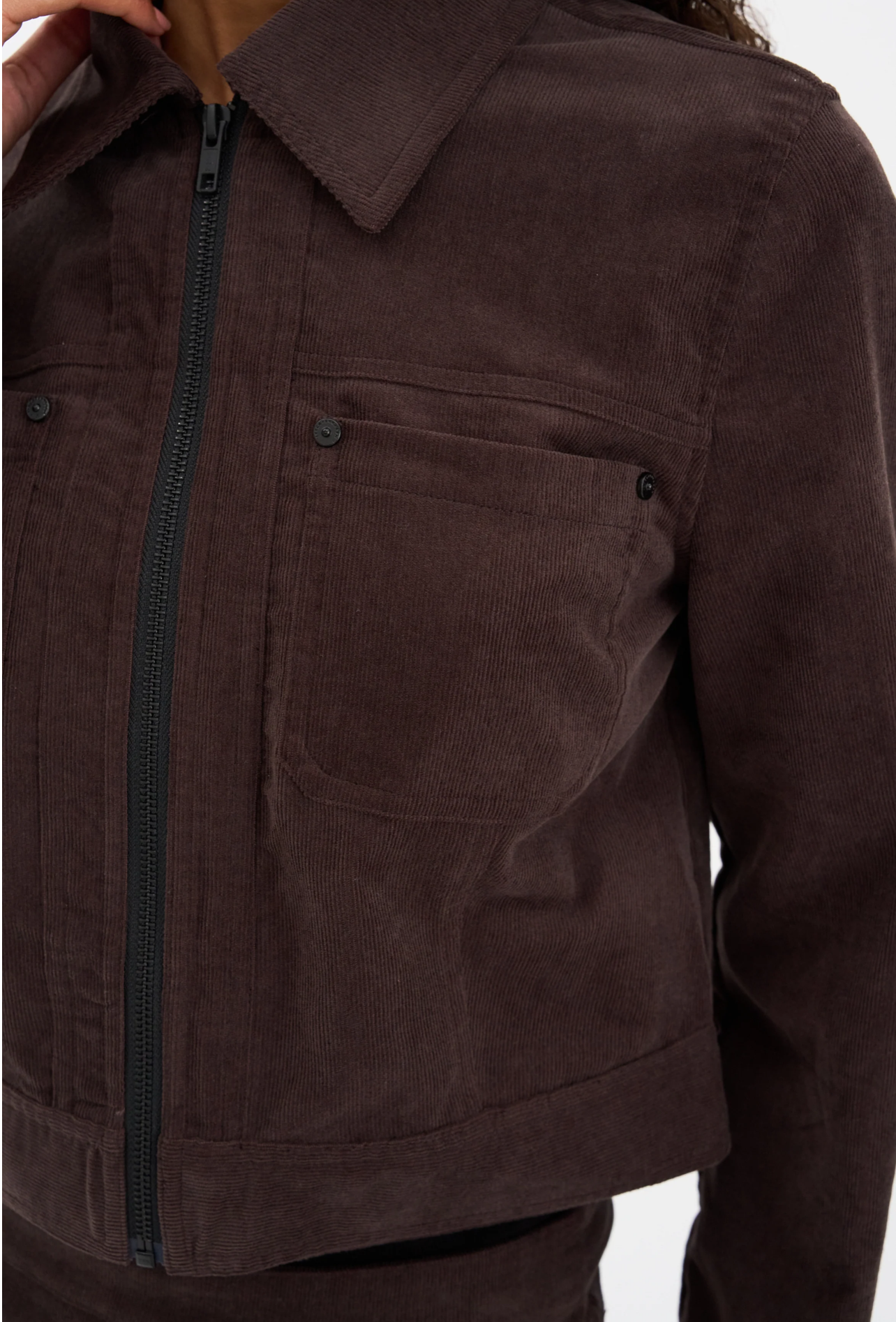 IVY ANN CHARLOTTE ZIP JACKET