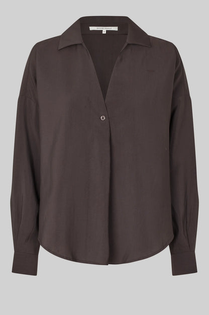 TIMELINE BLOUSE BROWN SECOND FEMALE