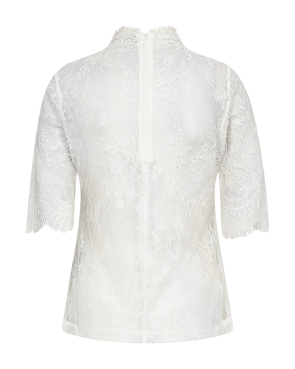 LEA BLUS VIT SPETS COPENHAGEN MUSE
