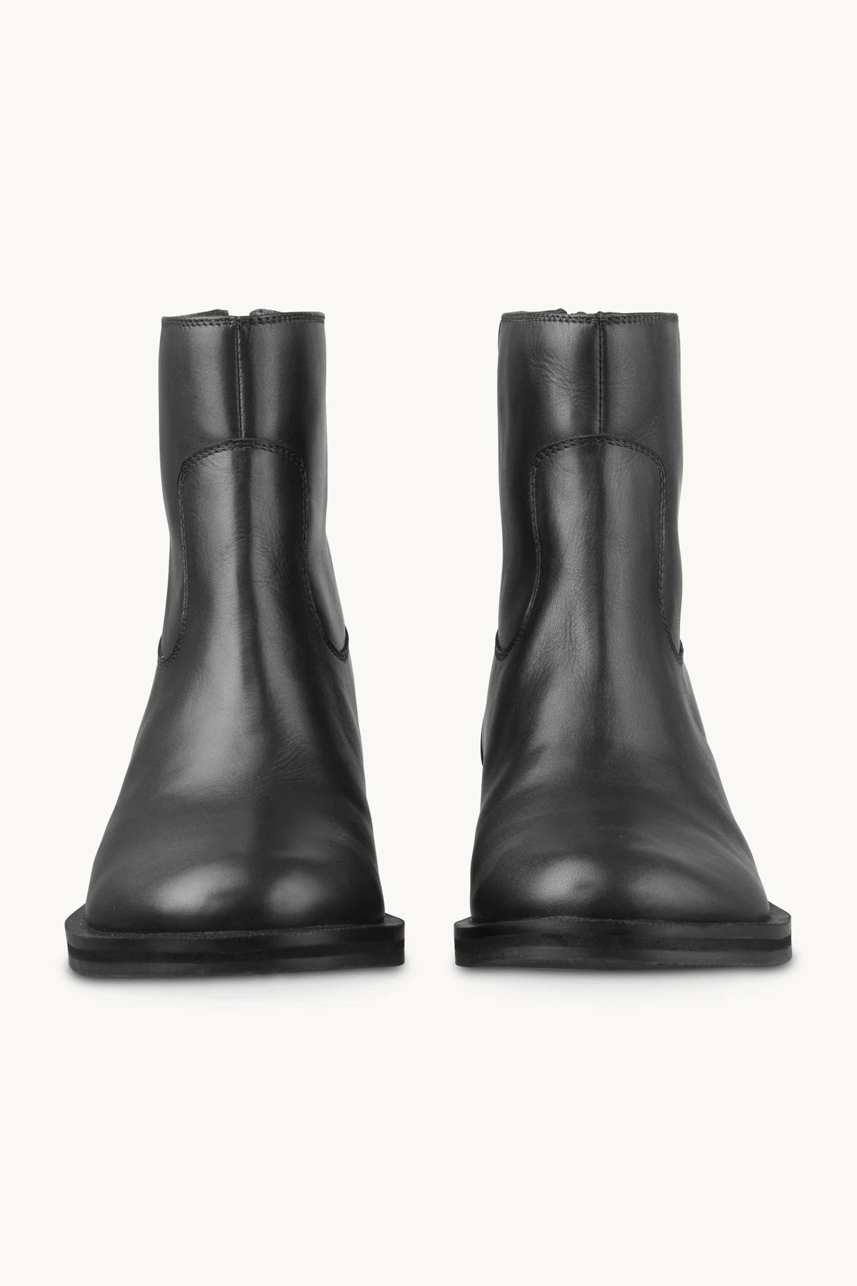 LÄDERBOOTS SVARTA ILSE JACOBSEN