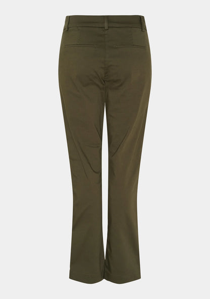 LONG HIGHWAIST CHINO BLACK ISAY