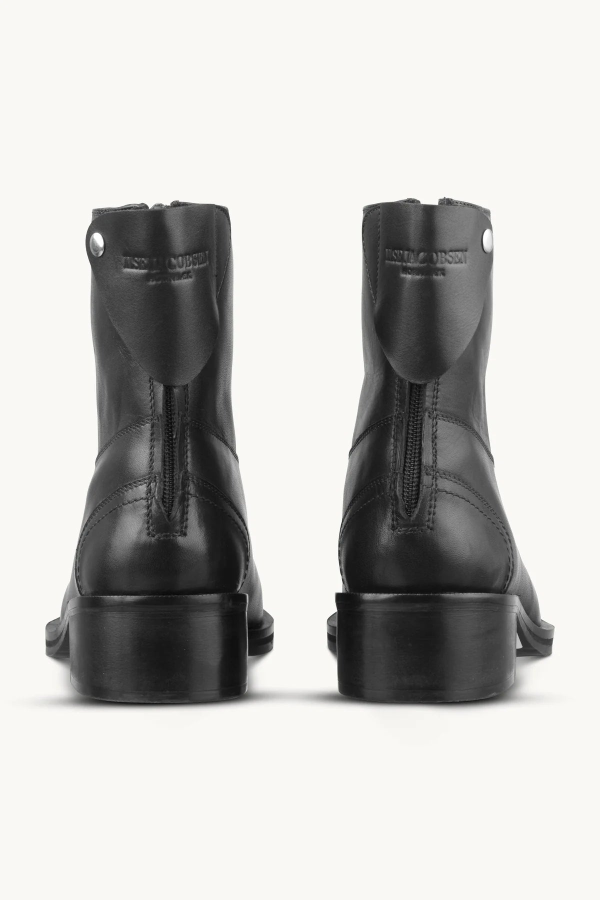 LÄDERBOOTS SVARTA ILSE JACOBSEN