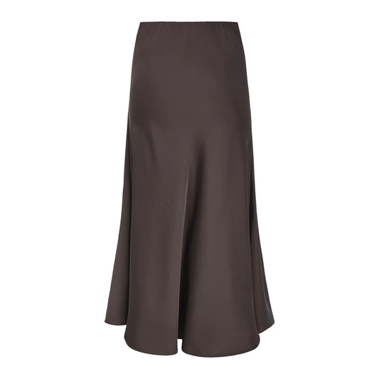 SRAbia Midi Skirt - Coffee Bean