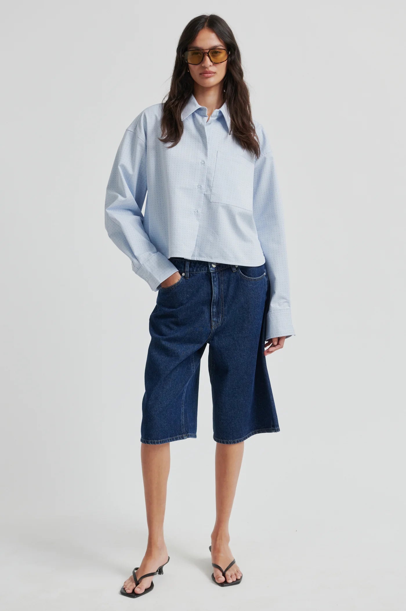 JOZA CROPPED SHIRT SECOND FEMALE