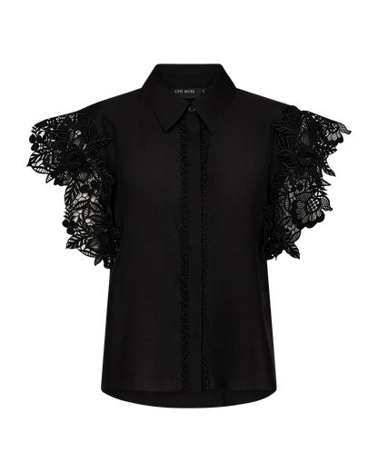 MOLLY BLUS SVART COPENHAGEN MUSE