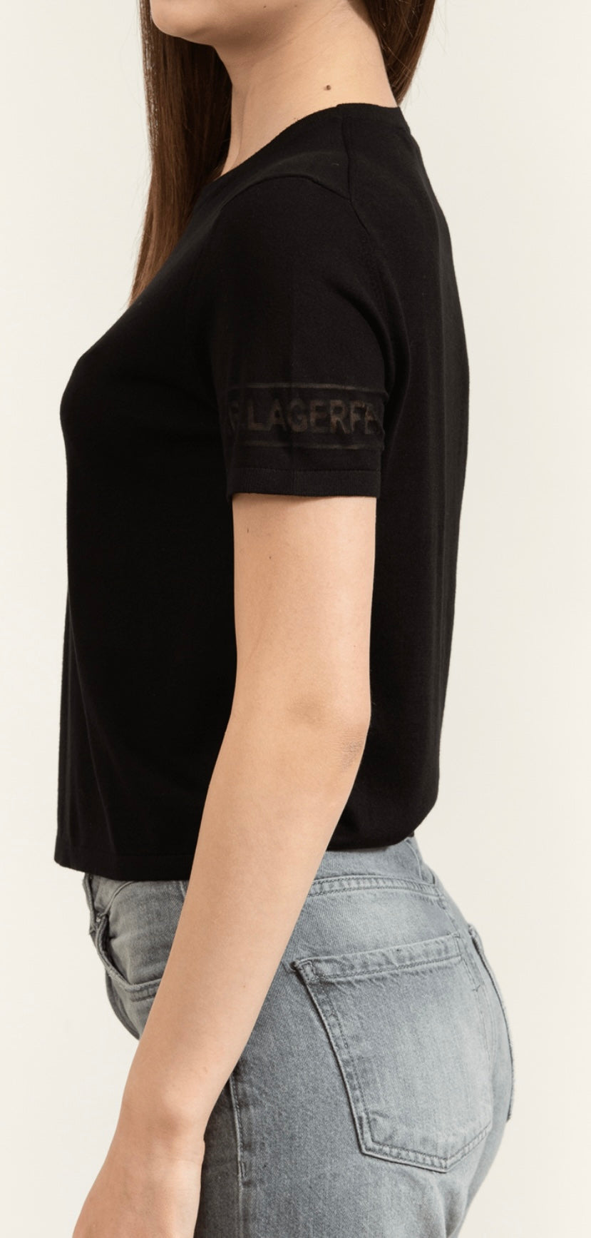 LOGO KNIT TSHIRT KARL LAGERFELD