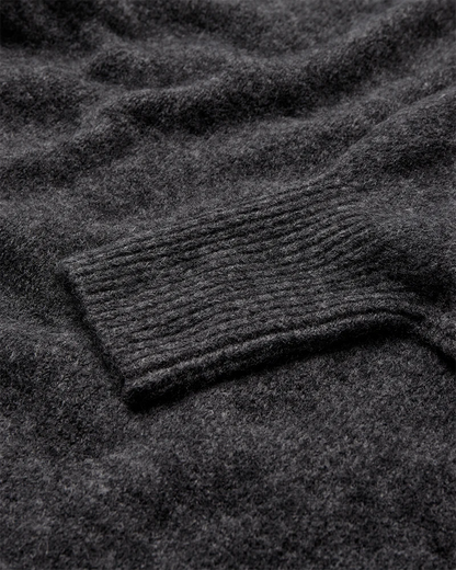 IBRA - PULLOVER WITH BALLOON SLEEVE IN GREY